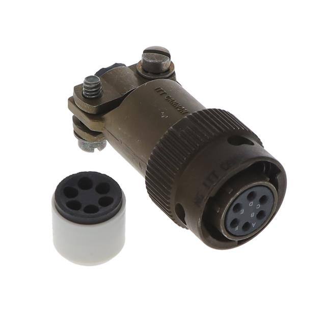 MS3116F10-6S ITT Cannon, LLC  Assemblages de connecteurs circulaires